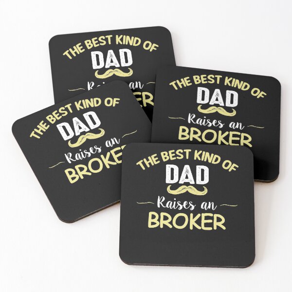 Item preview, THE BEST KIND OF DAD RAISES AN BROKER designed and sold by T-shirtgallery.