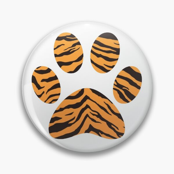 Item preview, Cute Tiger Patterned Dog Paw designed and sold by IslandDrip.
