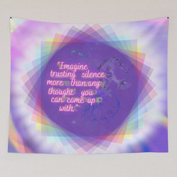 Item preview, Trusting Silence Meditation designed and sold by Collinwood-1770.