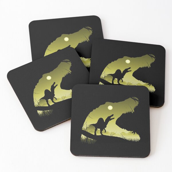 Item preview, Spinosaurus Sunset silhouette  designed and sold by Birthwrig.