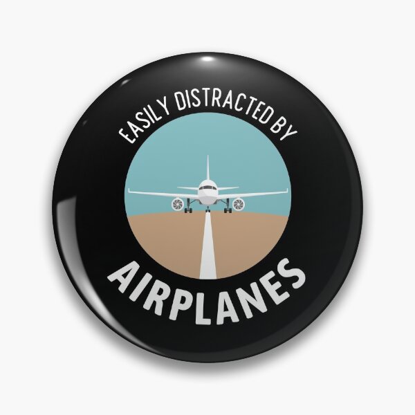 Item preview, Easily Distracted By Airplanes designed and sold by Pro-castinator.