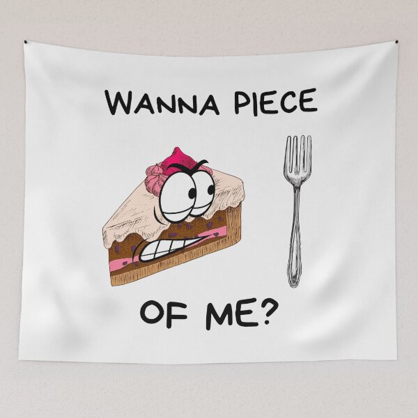 Item preview, Wanna Piece of Me Funny Baking Addict Funny Baking designed and sold by Tasha McGlashan.
