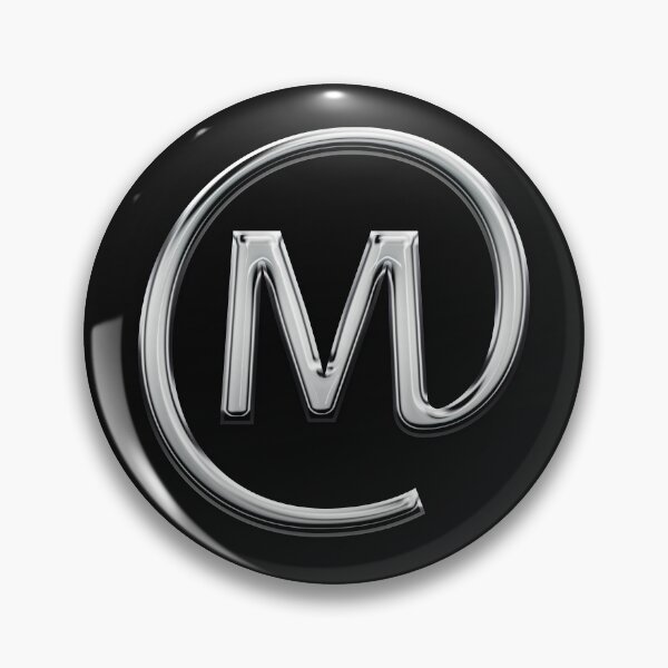 Item preview, Capital M in an @ sign designed and sold by Logo-stick.