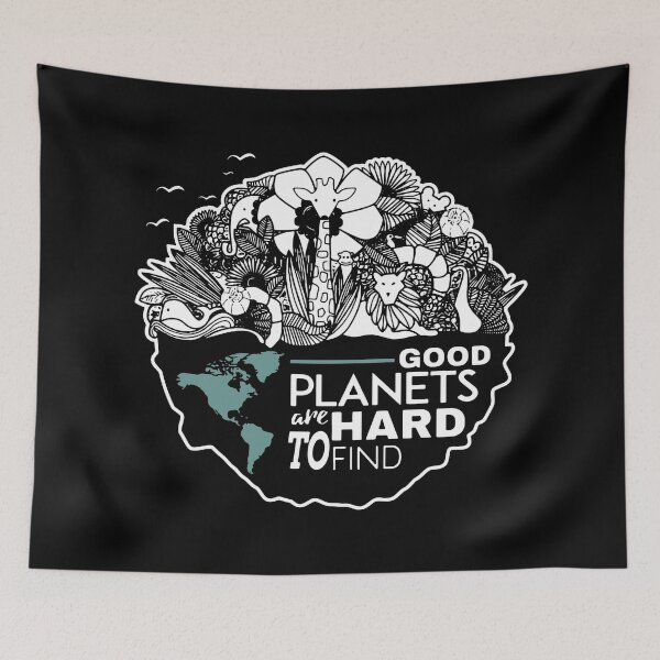 Item preview, Good Planets Are Hard To Find designed and sold by VantageBrain.
