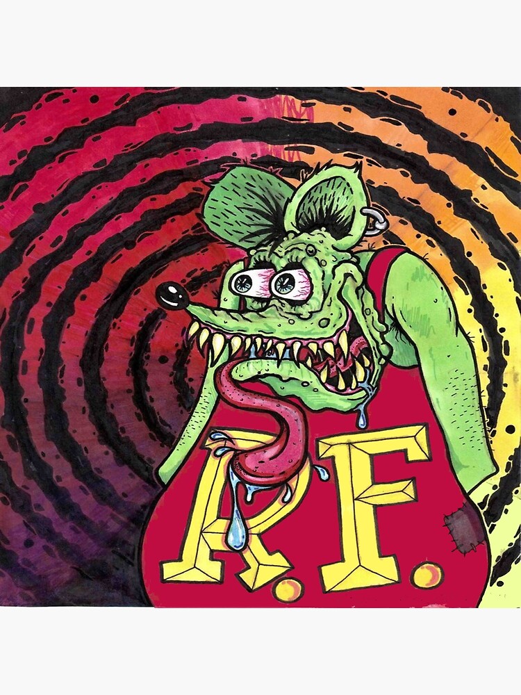 Postal Fink De Rata 01 De Circleffy Redbubble