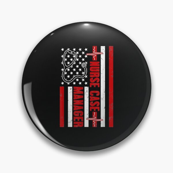 Artikelvorschau, Krankenschwester Case Manager amerikanische Flagge USA Heartbeat Stethoskop T-Shirt entworfen und verkauft von JedFunk.
