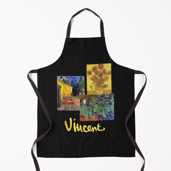 Item preview, Night Cafe, 15 Sunflowers and Irises by Vincent van Gogh T-Shirt designed and sold by JedFunk.