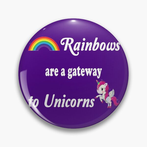 Item preview, Rainbows are a Gateway to Unicorns designed and sold by Cleverish.