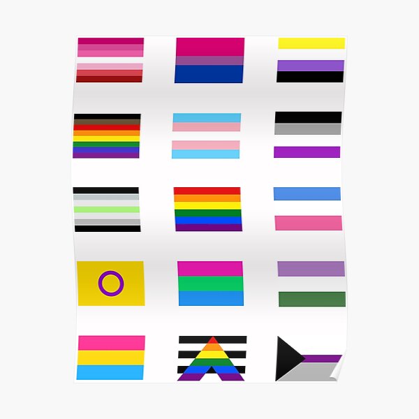 Demiromantic Pride Flags Posters | Redbubble