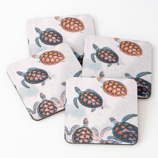 Item preview, Turtle Ocean Blue Muse designed and sold by Jackchann.