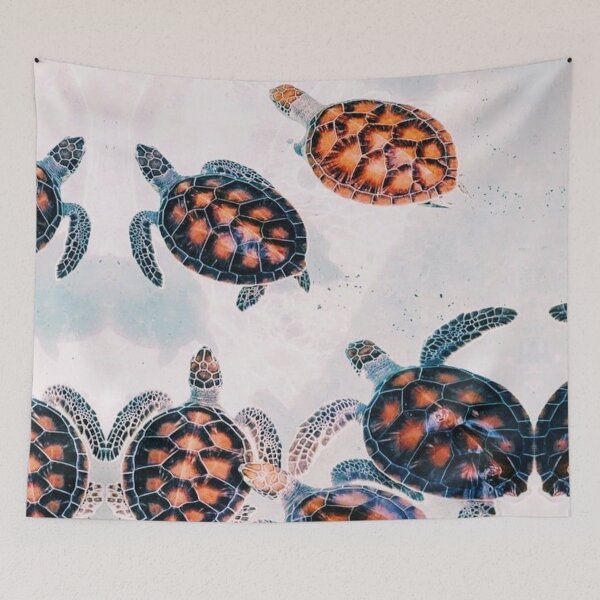 Item preview, Turtle Ocean Blue Muse designed and sold by Jackchann.