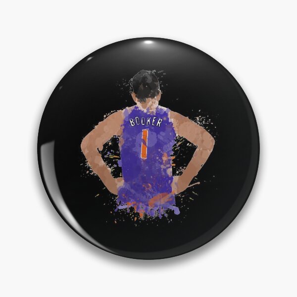 Item preview, Devin Booker Paint Splatter Art designed and sold by PhoenixSunsBall.