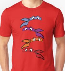 Teenage Mutant Ninja Turtles Classic Masks Unisex T-Shirt