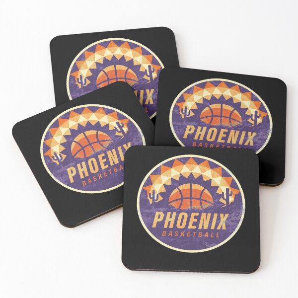 Item preview, Distressed Phoenix Basketball Sunrise Fan Gift designed and sold by PhoenixSunsBall.