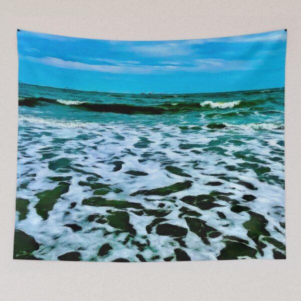 Item preview, Sea Foam by the Sea Shore designed and sold by Pamela Storch.