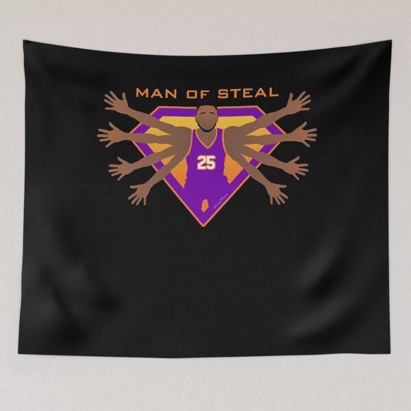 Item preview, Mikal Bridges Man of Steal designed and sold by PhoenixSunsBall.