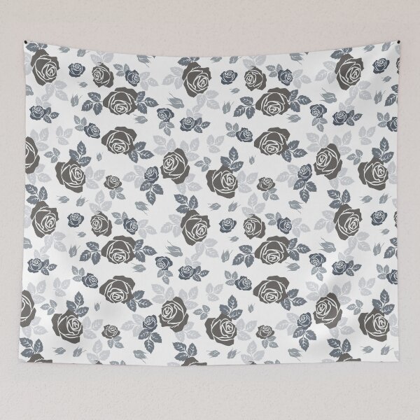 Item preview, Black Rose Pattern, Black Rose Seamless Pattern, Black Rose Pattern Design   designed and sold by graphic-genie.