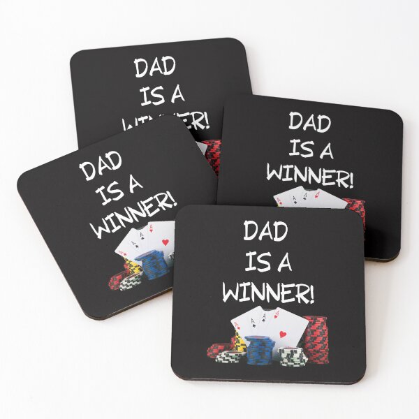 Item preview, Poker Dad Is A Winner designed and sold by SloganExpress.