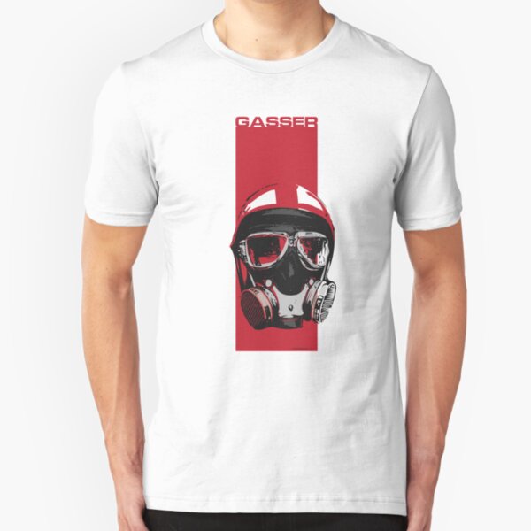 Gasser-Red Slim Fit T-Shirt