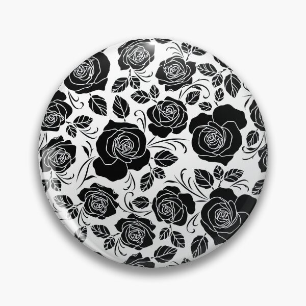 Item preview, Black Rose Pattern, Black Rose Seamless Pattern, Black Rose Pattern Design   designed and sold by graphic-genie.