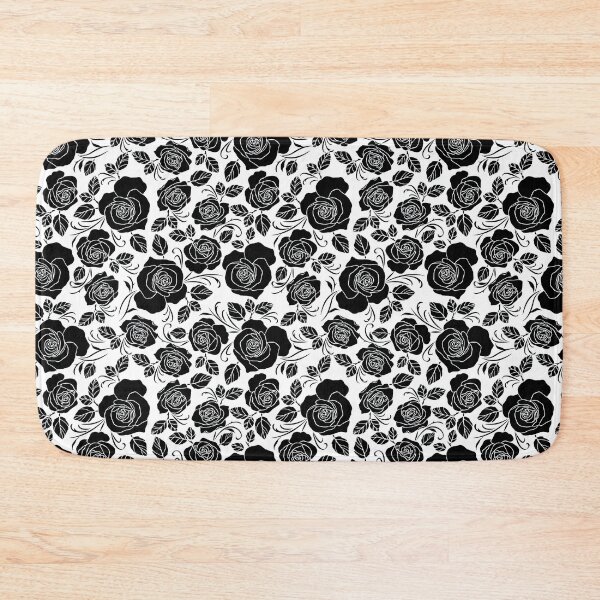 Item preview, Black Rose Pattern, Black Rose Seamless Pattern, Black Rose Pattern Design   designed and sold by graphic-genie.