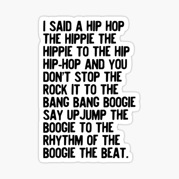 Item preview, Hiphop Quote  designed and sold by Jackchann.
