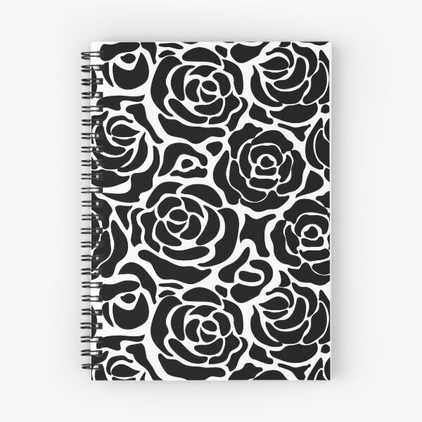 Item preview, Retro Floral Black Rose Pattern, Black Rose Seamless Pattern, Black Rose Pattern Design   designed and sold by graphic-genie.