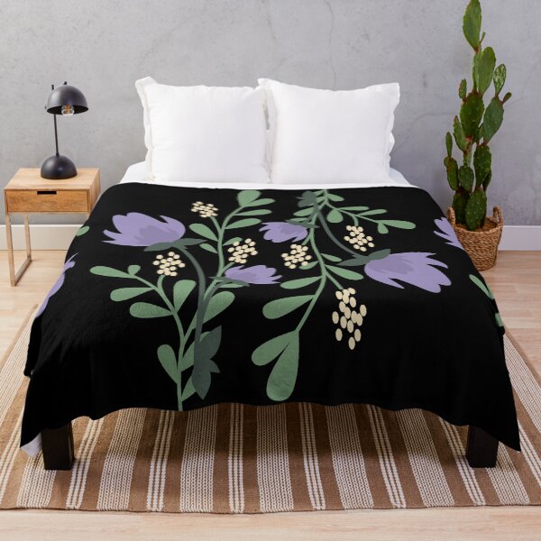 Item preview, Purple Flower Pattern designed and sold by jaekindacray.