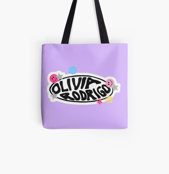 SOUR Olivia Rodrigo inspired embroidered pastel tote bags