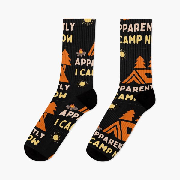 Item preview, Apparently I Camp Now - Hiking And Camping Lovers designed and sold by chetan786.
