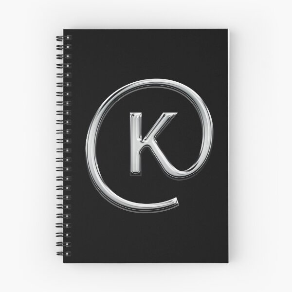 Item preview, Capital K in an @ sign designed and sold by Logo-stick.