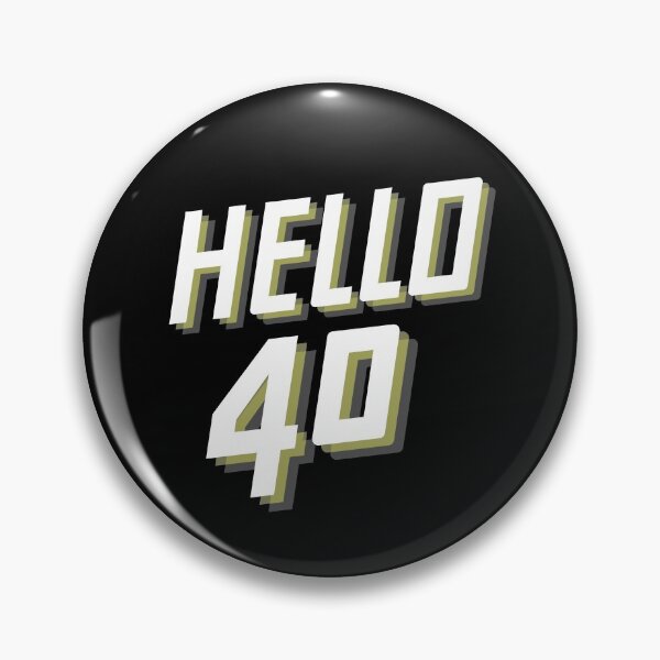 Item preview, Hello Forty Shirt designed and sold by biwdrawing.