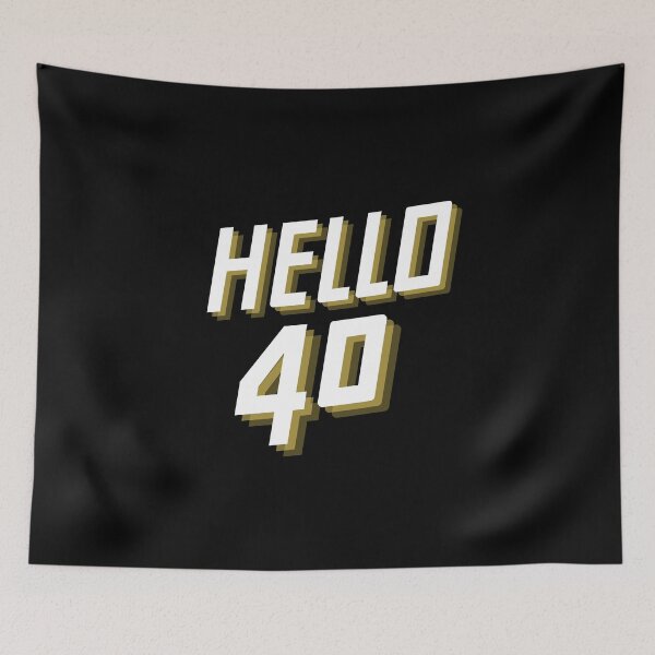 Item preview, Hello Forty Shirt designed and sold by biwdrawing.