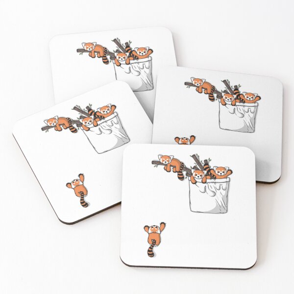 Item preview, Pocket red panda bears tshirt  designed and sold by Stephaniehar.