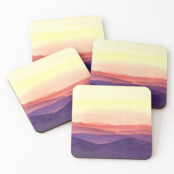 Item preview, Misty Mountains Sunset designed and sold by Yorda Creative.