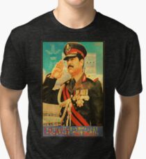 Saddam Propaganda Tri-blend T-Shirt