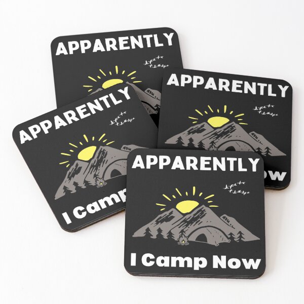Item preview, Apparently I Camp Now - Hiking And Camping Lovers designed and sold by chetan786.