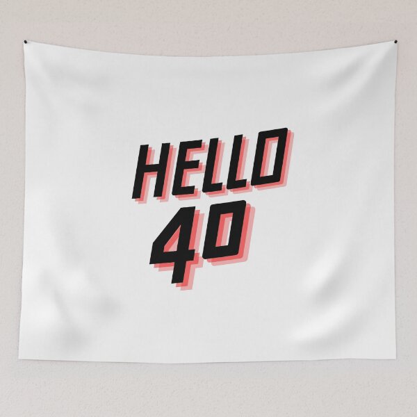 Item preview, Hello Forty Shirt designed and sold by biwdrawing.