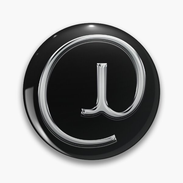 Item preview, Capital J in an @ sign designed and sold by Logo-stick.