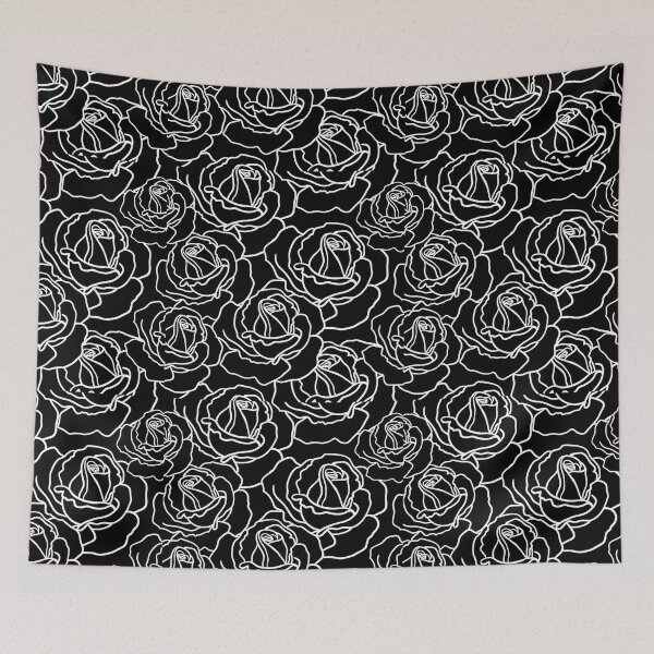 Item preview, Black Rose Pattern, Black Rose Seamless Pattern, Black Rose Pattern Design   designed and sold by graphic-genie.