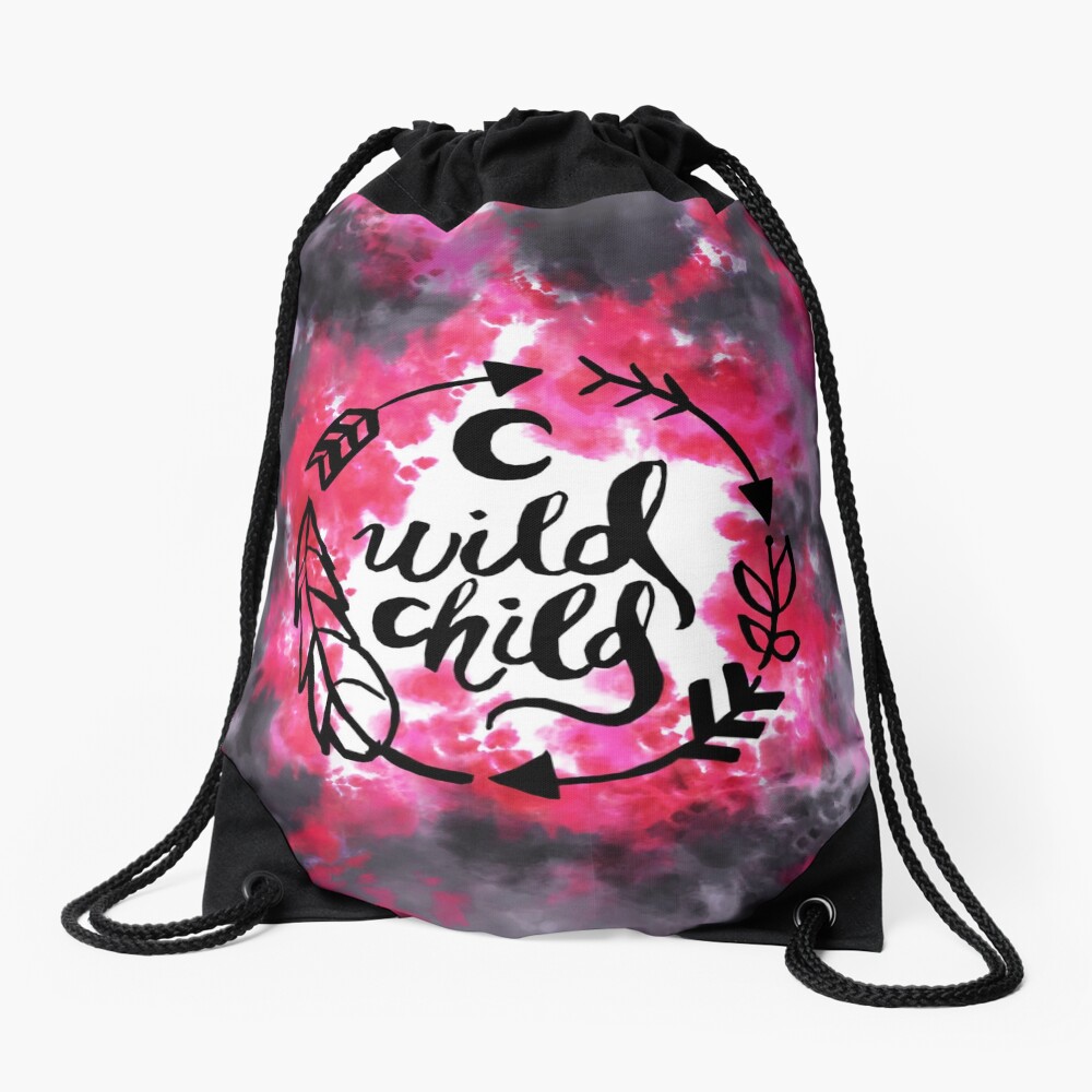 Wild Child Drawstring Bag
