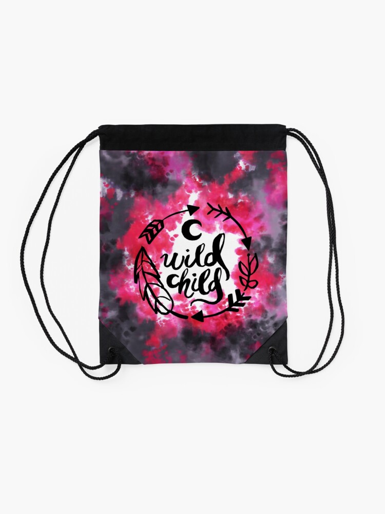 Alternate view of Wild Child Drawstring Bag