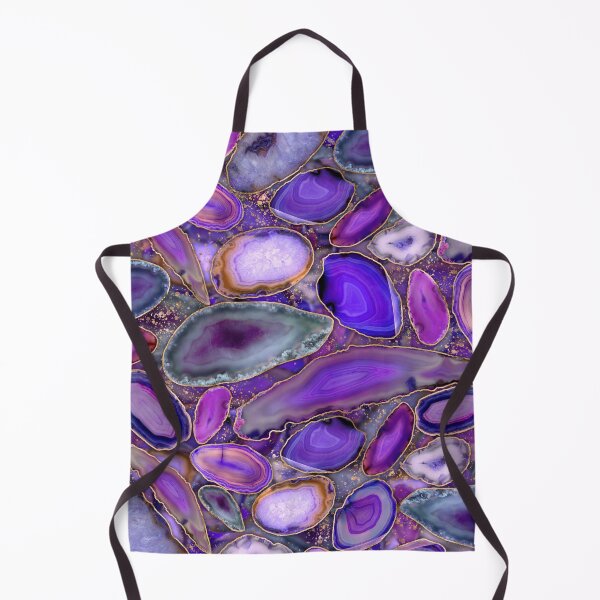 Item preview, Geodes crystal pattern - Purple and Violet designed and sold by k9printart.
