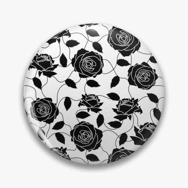 Item preview, Black Rose Pattern, Black Rose Seamless Pattern, Black Rose Pattern Design   designed and sold by graphic-genie.