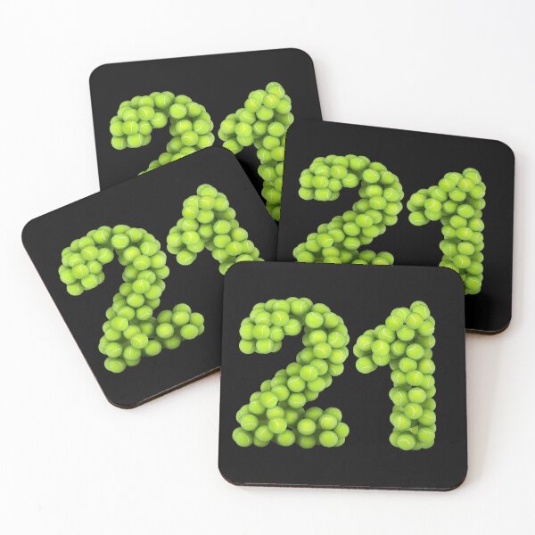 Item preview, Tennis Player Number 21 - Tennis Sports twenty-one Game Set Match designed and sold by elhefe.