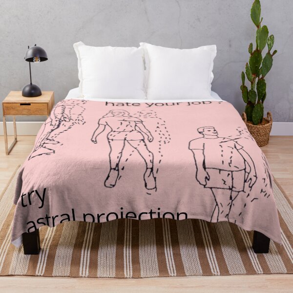 Item preview, hate your job meme -  try astral projection designed and sold by mooneko.