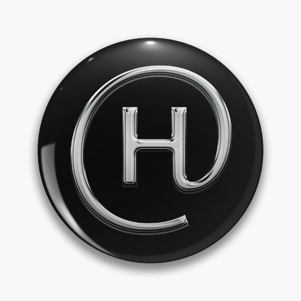 Item preview, Capital H in an @ sign designed and sold by Logo-stick.