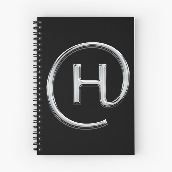 Item preview, Capital H in an @ sign designed and sold by Logo-stick.