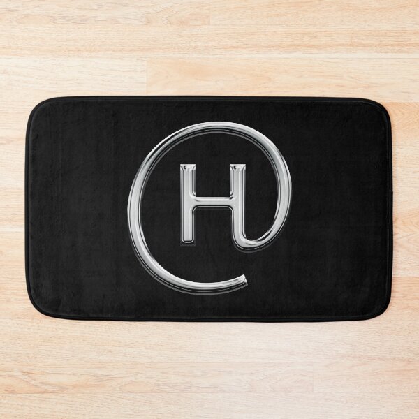 Item preview, Capital H in an @ sign designed and sold by Logo-stick.