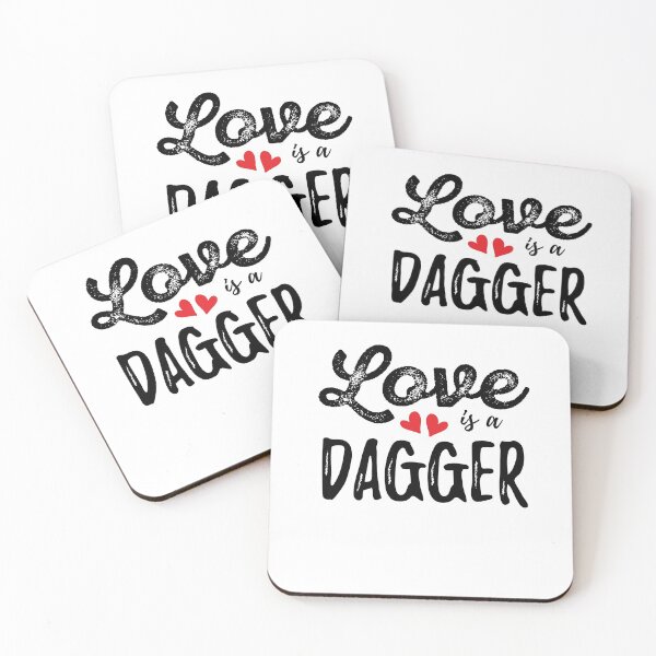 Item preview, Love Is A Dagger designed and sold by AmberSiraj.